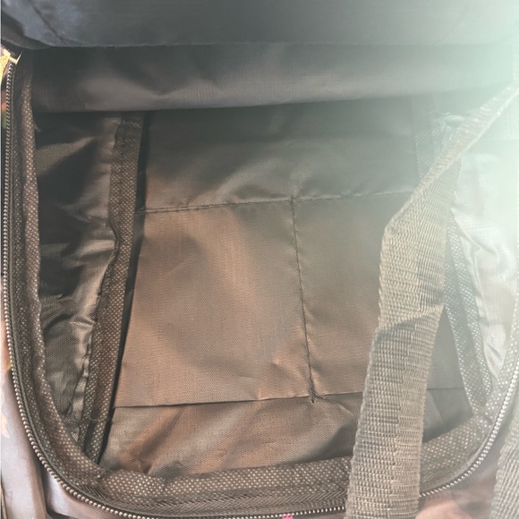 Black Poaba nylon backpack - Picture 7 of 15